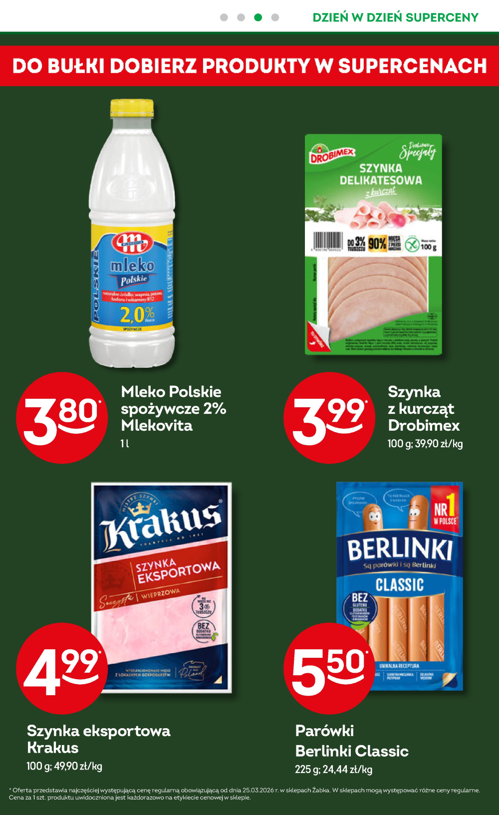 Leták Żabka gazetka, Polsko - strana 50