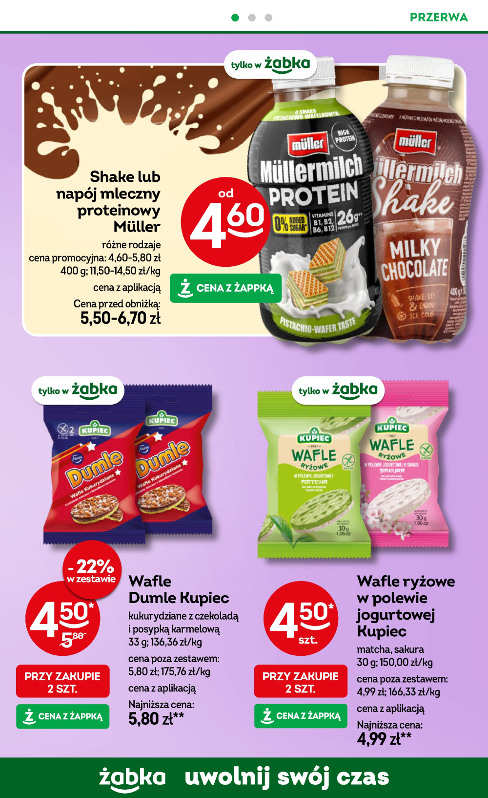 Leták Żabka gazetka, Polsko - strana 61