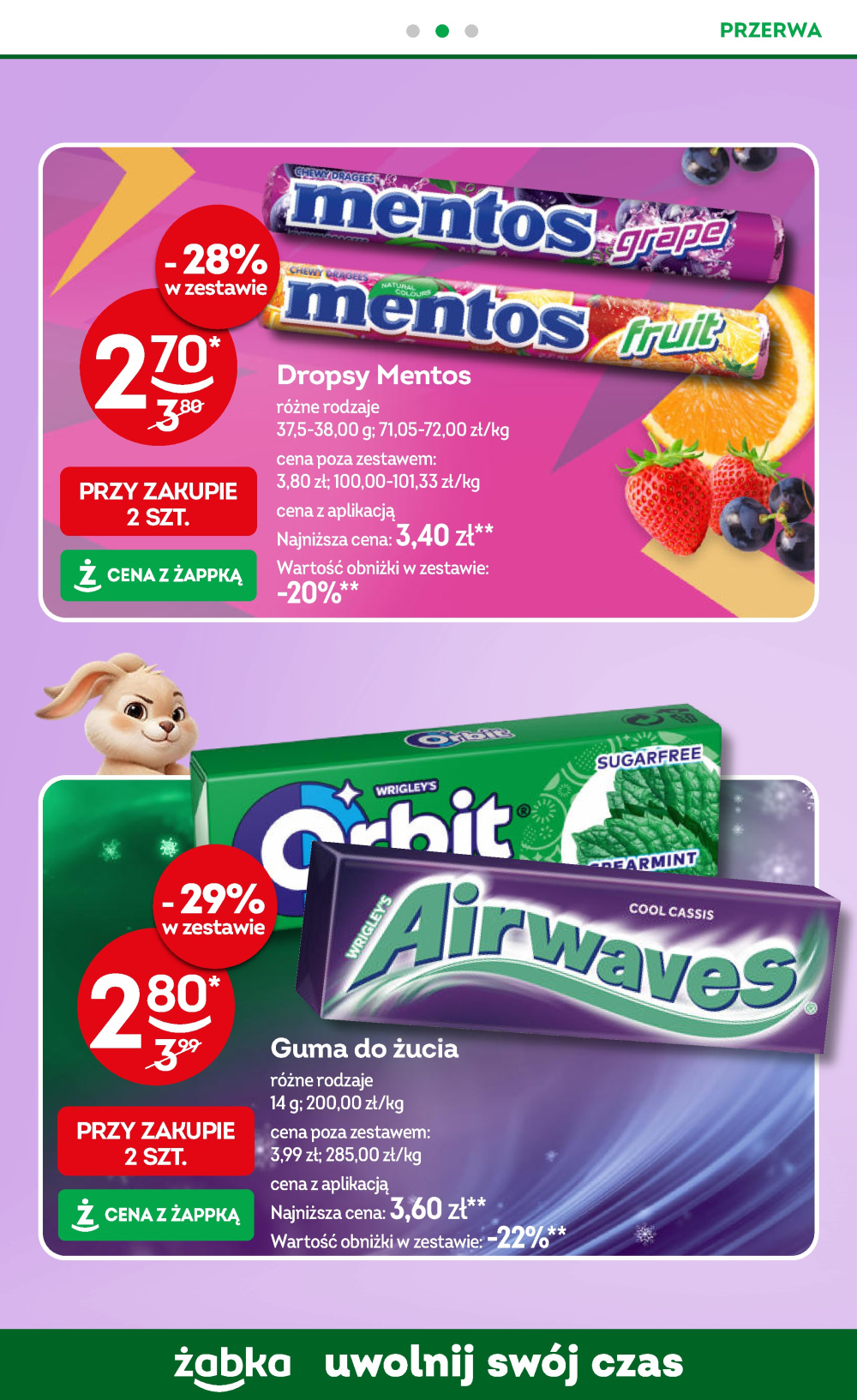 Leták Żabka gazetka, Polsko - strana 62