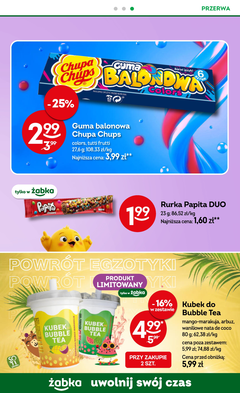 Leták Żabka gazetka, Polsko - strana 63