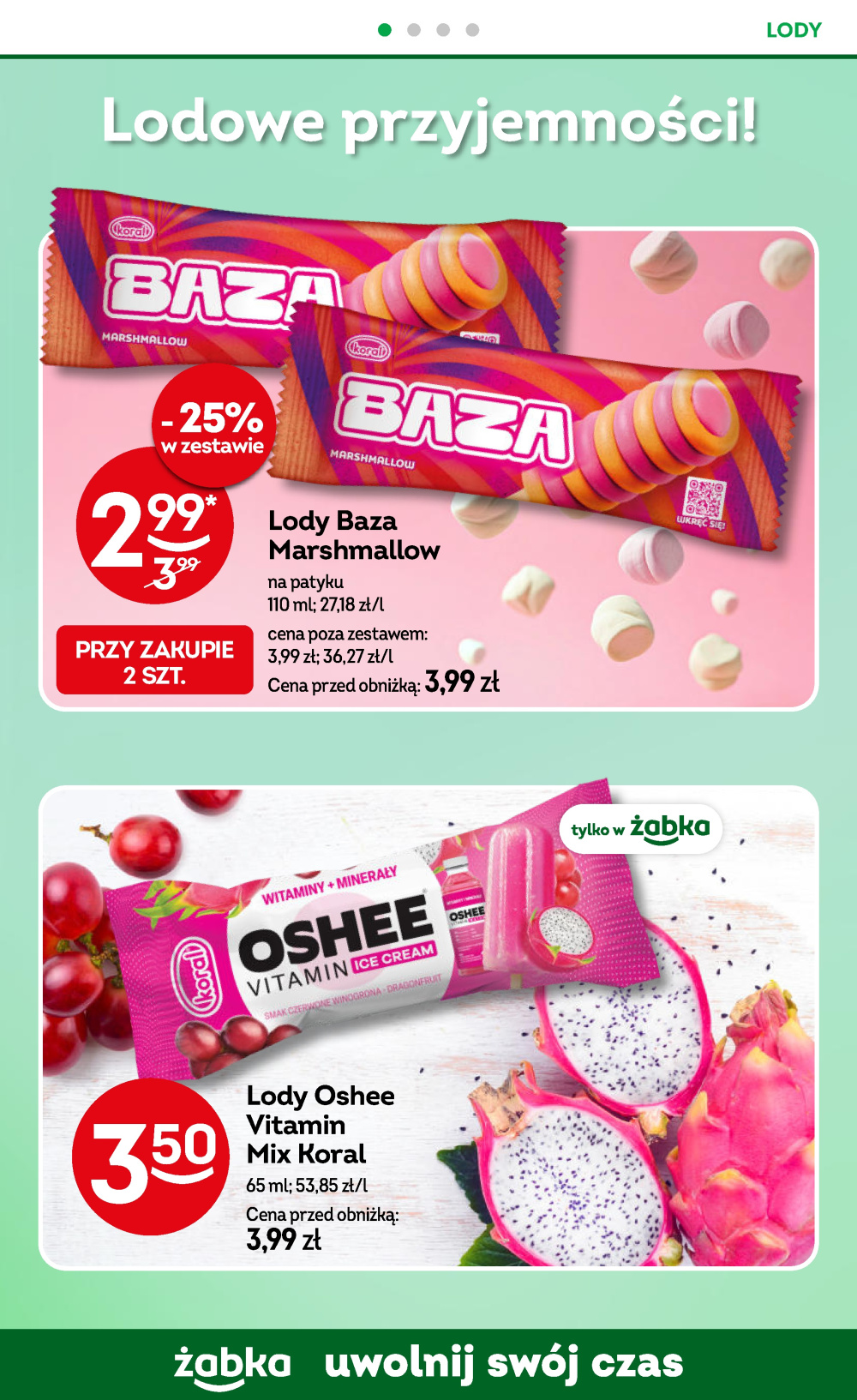 Leták Żabka gazetka, Polsko - strana 64