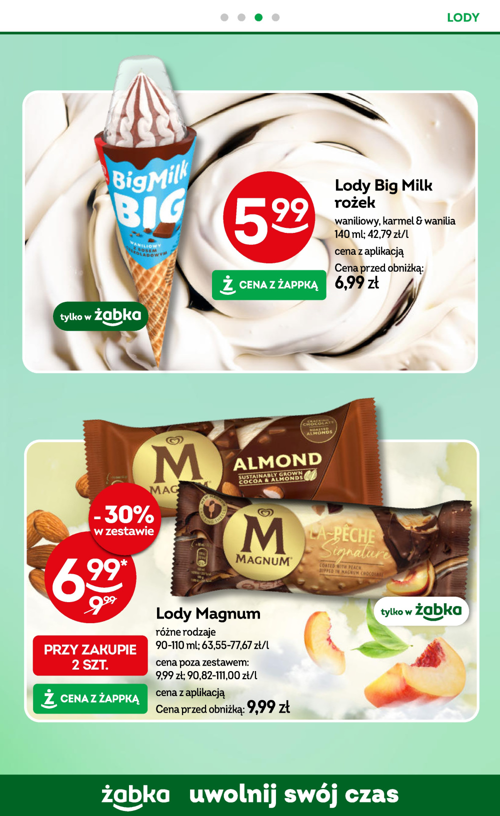 Leták Żabka gazetka, Polsko - strana 66