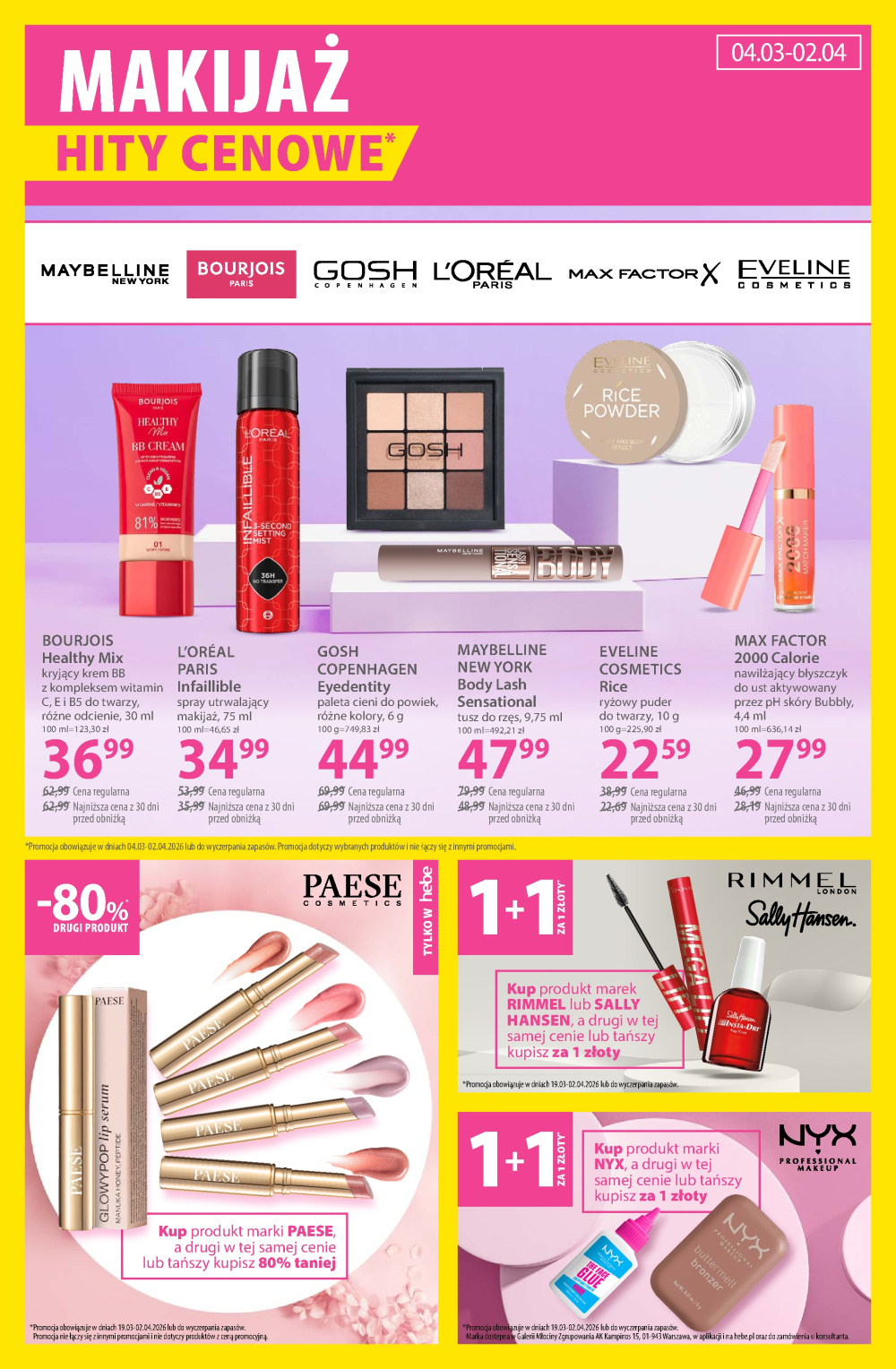 Leták Hebe - drogerie gazetka, Polsko - strana 8