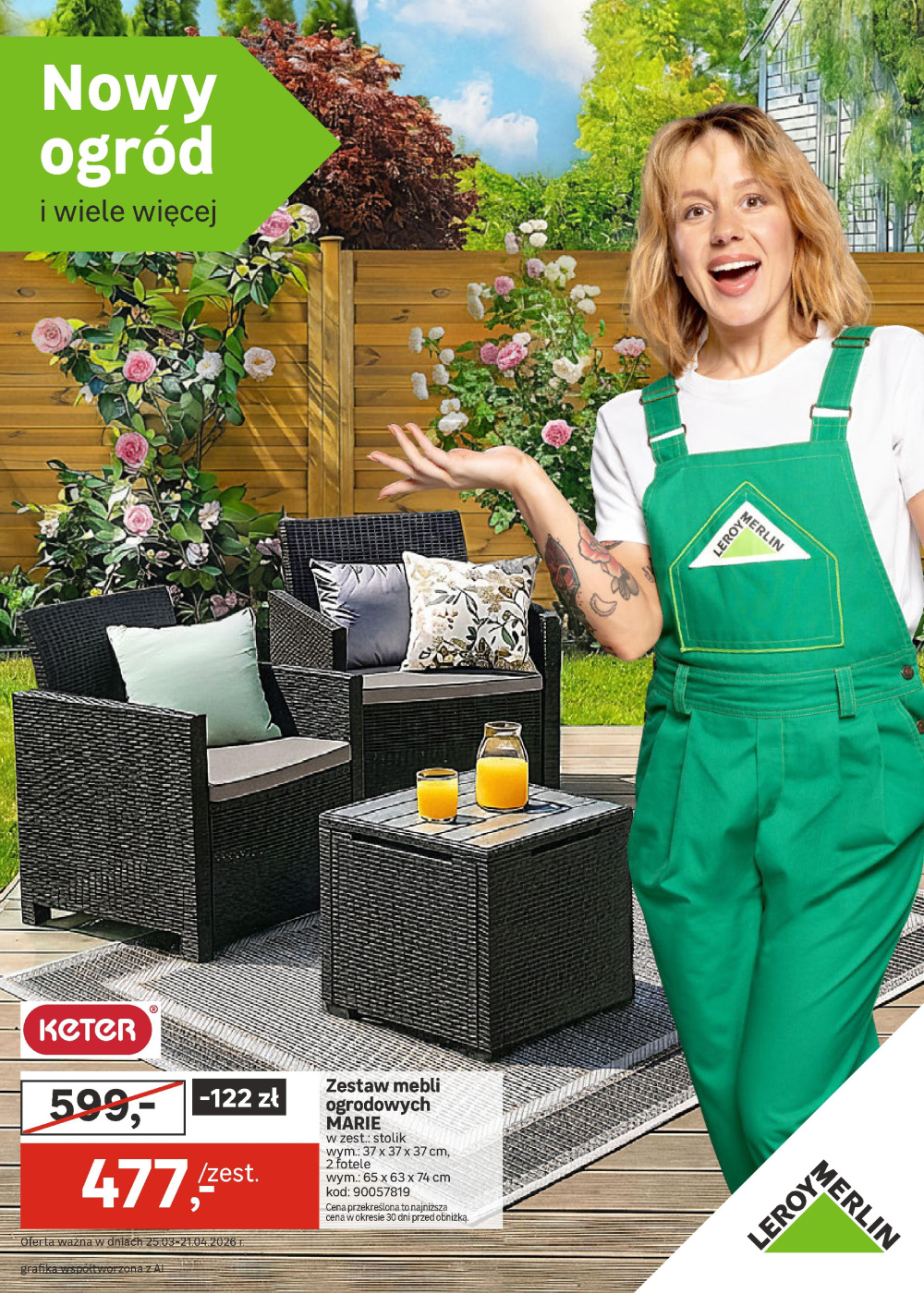 Leták Leroy Merlin gazetka, Polsko - strana 1