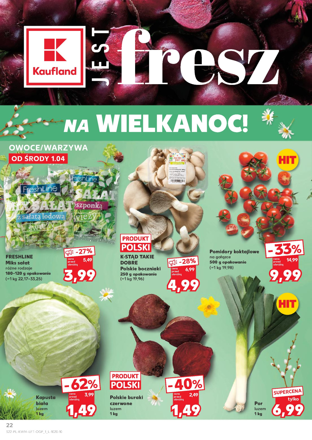 Leták Kaufland gazetka Gdynia Grabówek, Polsko - strana 22