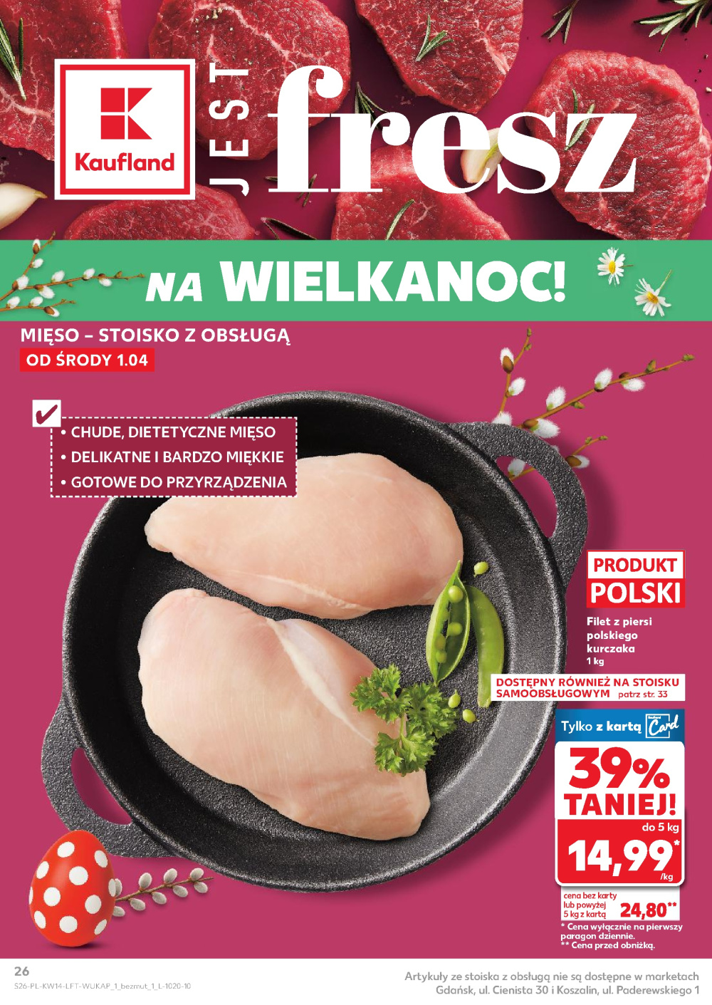 Leták Kaufland gazetka Gdynia Grabówek, Polsko - strana 26