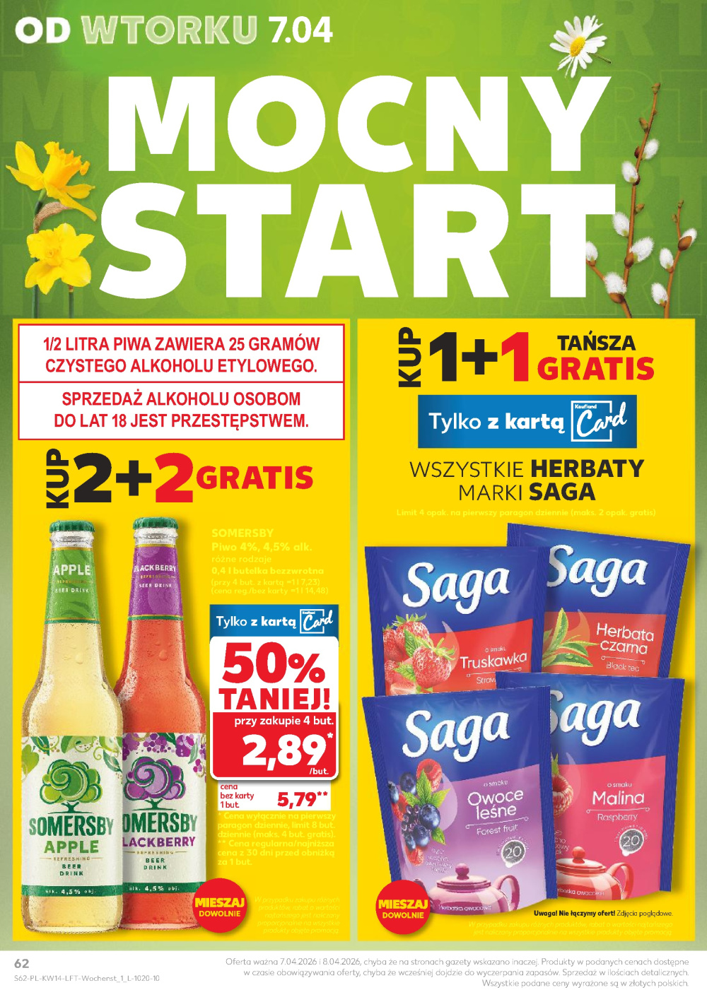 Leták Kaufland gazetka Gdynia Grabówek, Polsko - strana 62