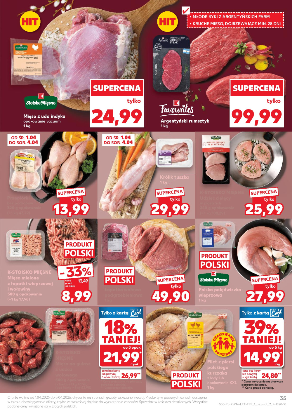 Leták Kaufland gazetka Inowrocław, Polsko - strana 35