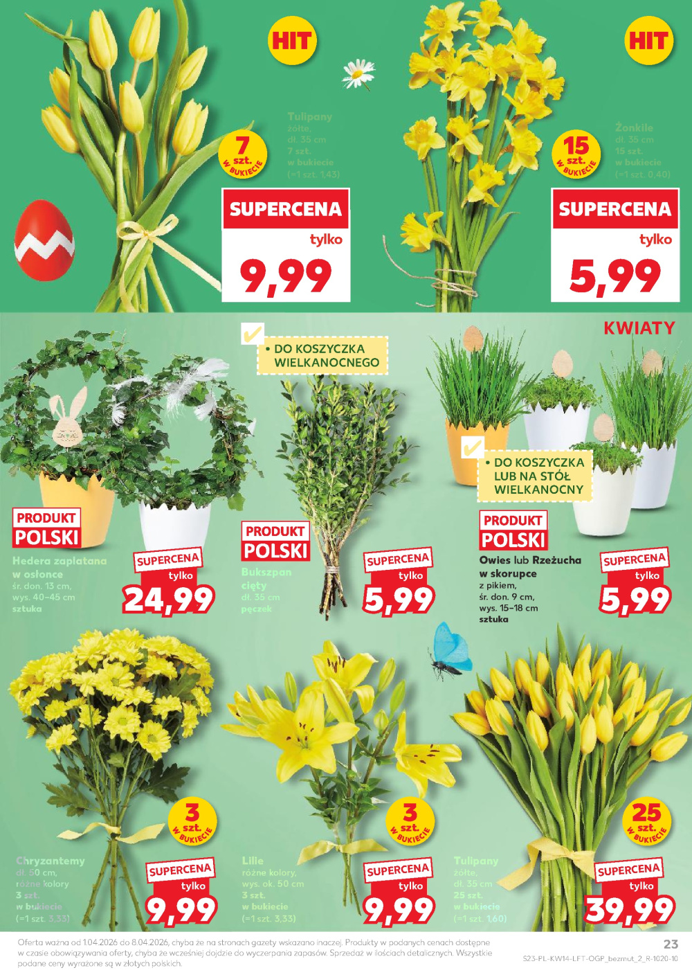 Leták Kaufland gazetka Jarosław, Polsko - strana 23