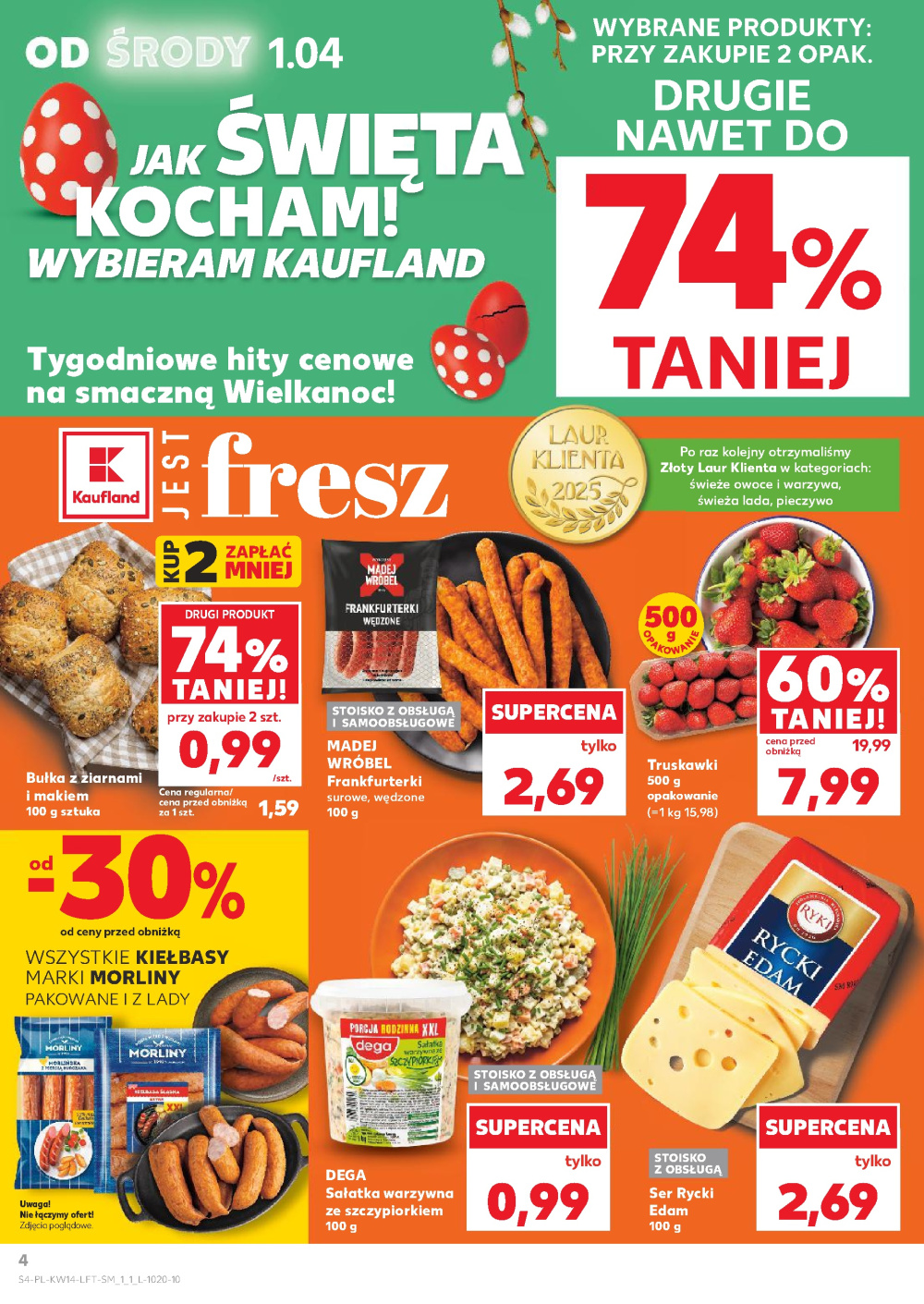 Leták Kaufland gazetka Płock, Polsko - strana 4