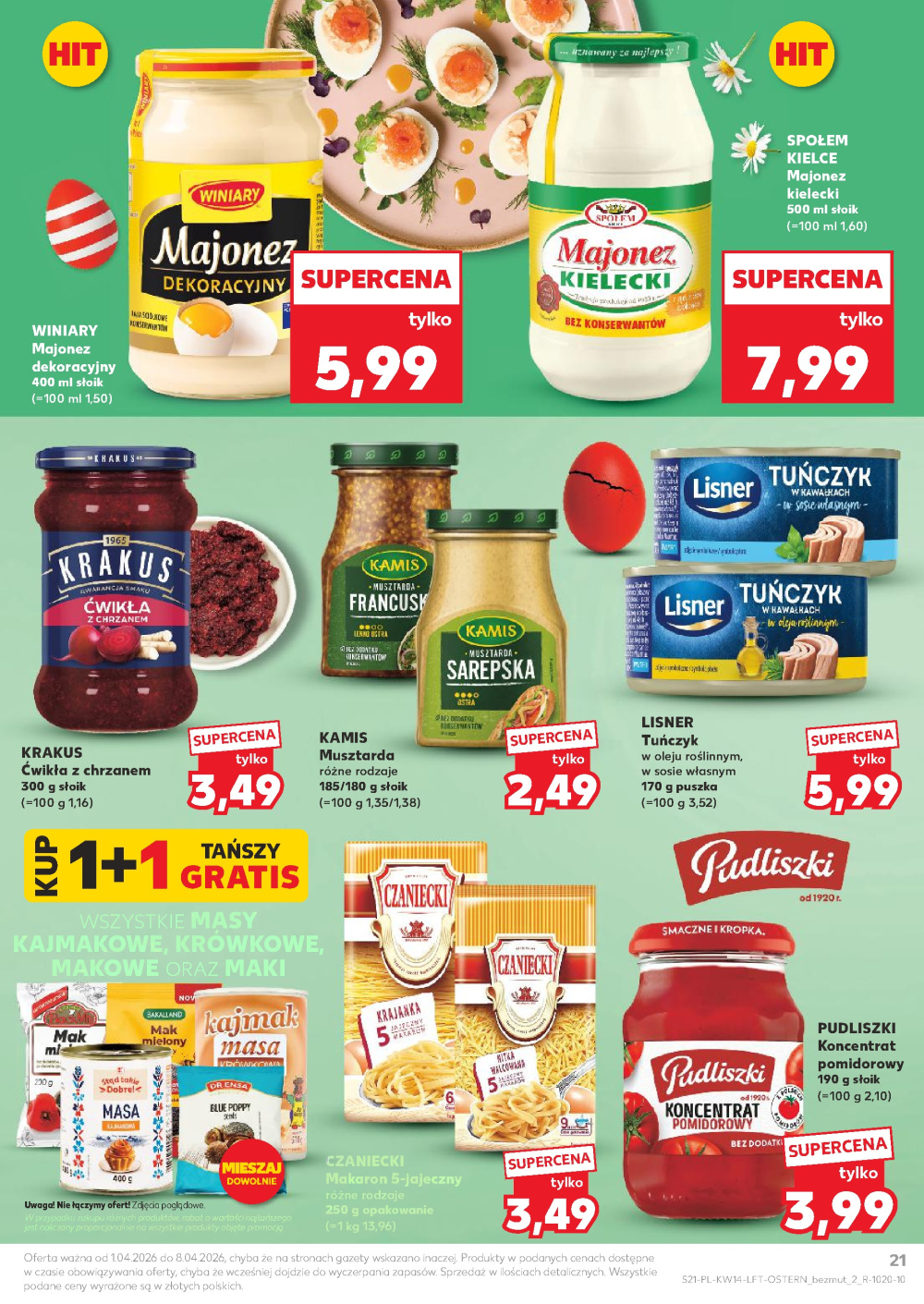 Leták Kaufland gazetka Pszczyna, Polsko - strana 21