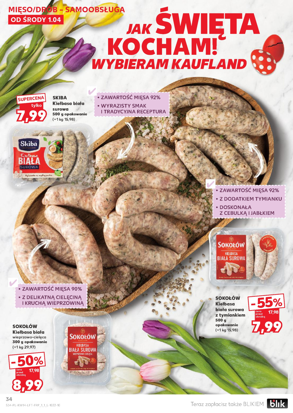 Leták Kaufland gazetka Pszczyna, Polsko - strana 34