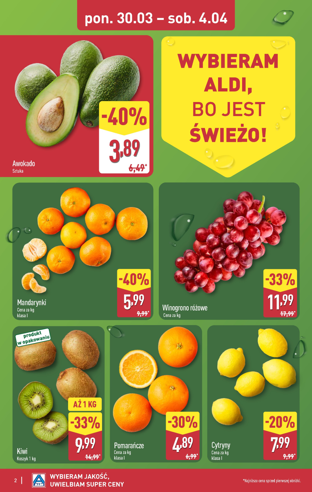 Leták Aldi offerta, Polsko - strana 2