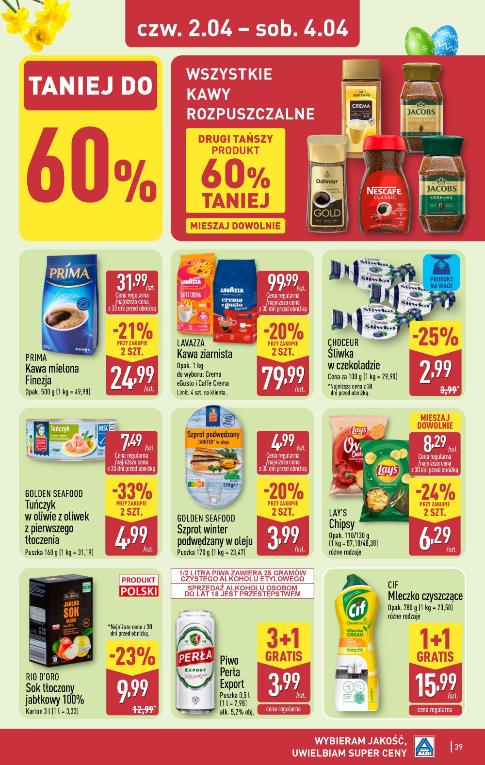 Leták Aldi offerta, Polsko - strana 39