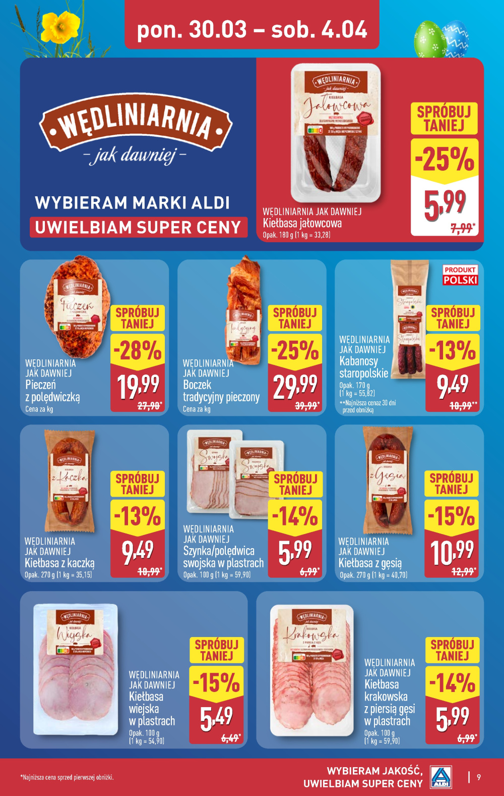 Leták Aldi offerta, Polsko - strana 9