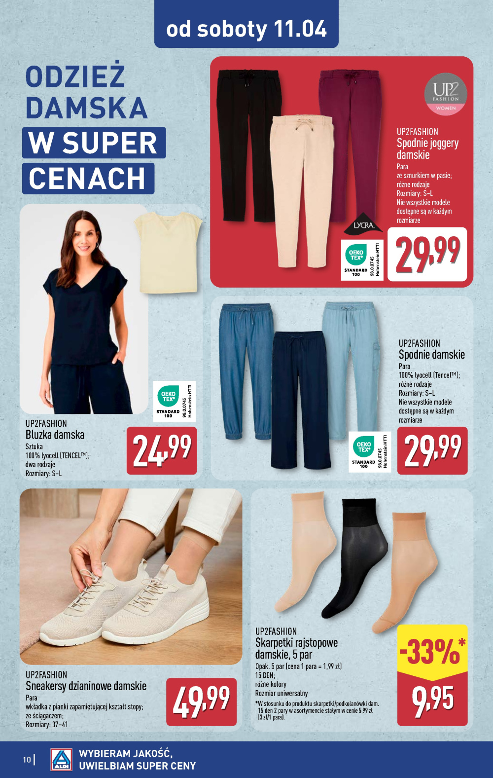 Leták Aldi offerta - Artykuły przemysłowe i tekstylia, Polsko - strana 10