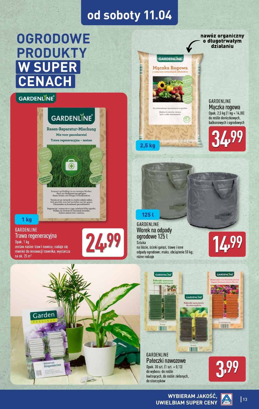 Leták Aldi offerta - Artykuły przemysłowe i tekstylia, Polsko - strana 13