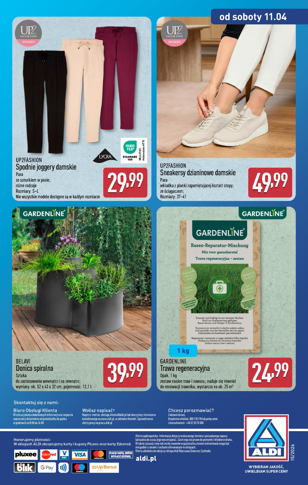 Leták Aldi offerta - Artykuły przemysłowe i tekstylia, Polsko - strana 18