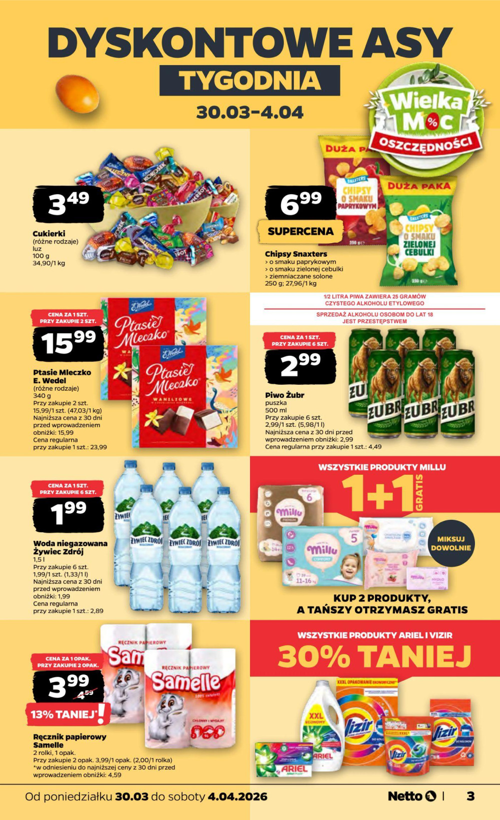 Leták Netto gazetka, Polsko - strana 3
