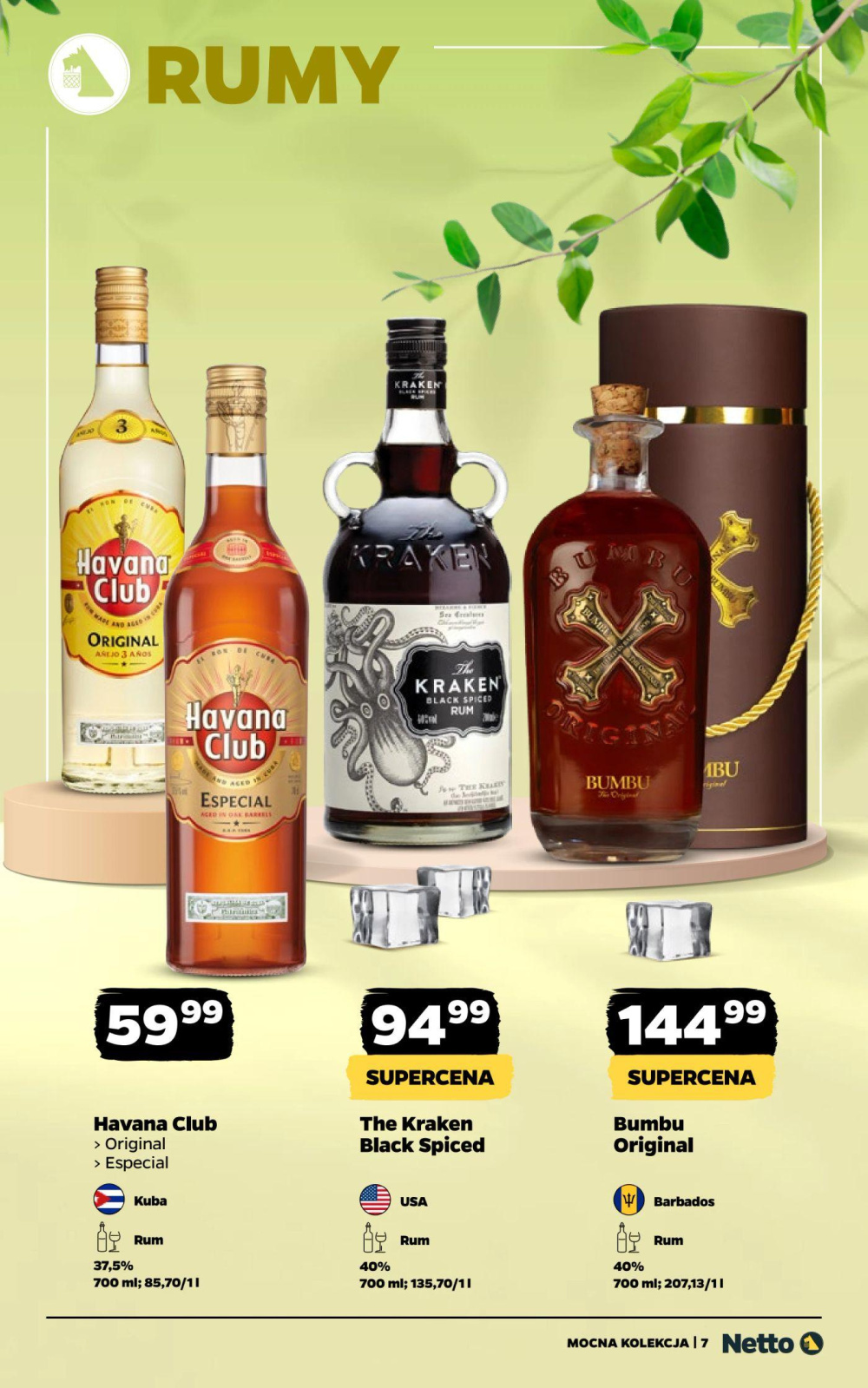 Leták Netto gazetka - Mocne Alkohole, Polsko - strana 7