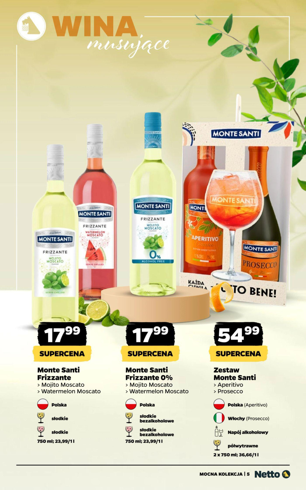 Leták Netto gazetka - Wina, Polsko - strana 5