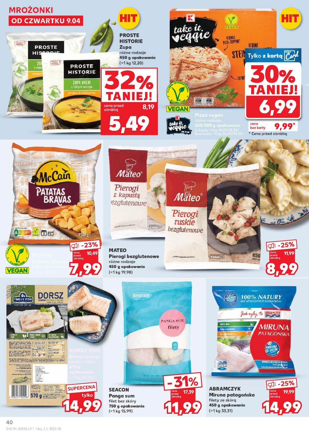 Leták Kaufland gazetka Dąbrowa Górnicza Gołonóg, Polsko - strana 40