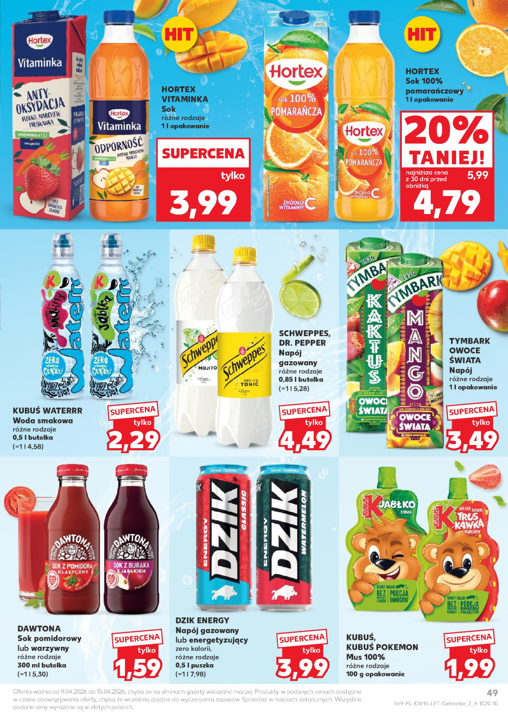 Leták Kaufland gazetka Hajnówka, Polsko - strana 49