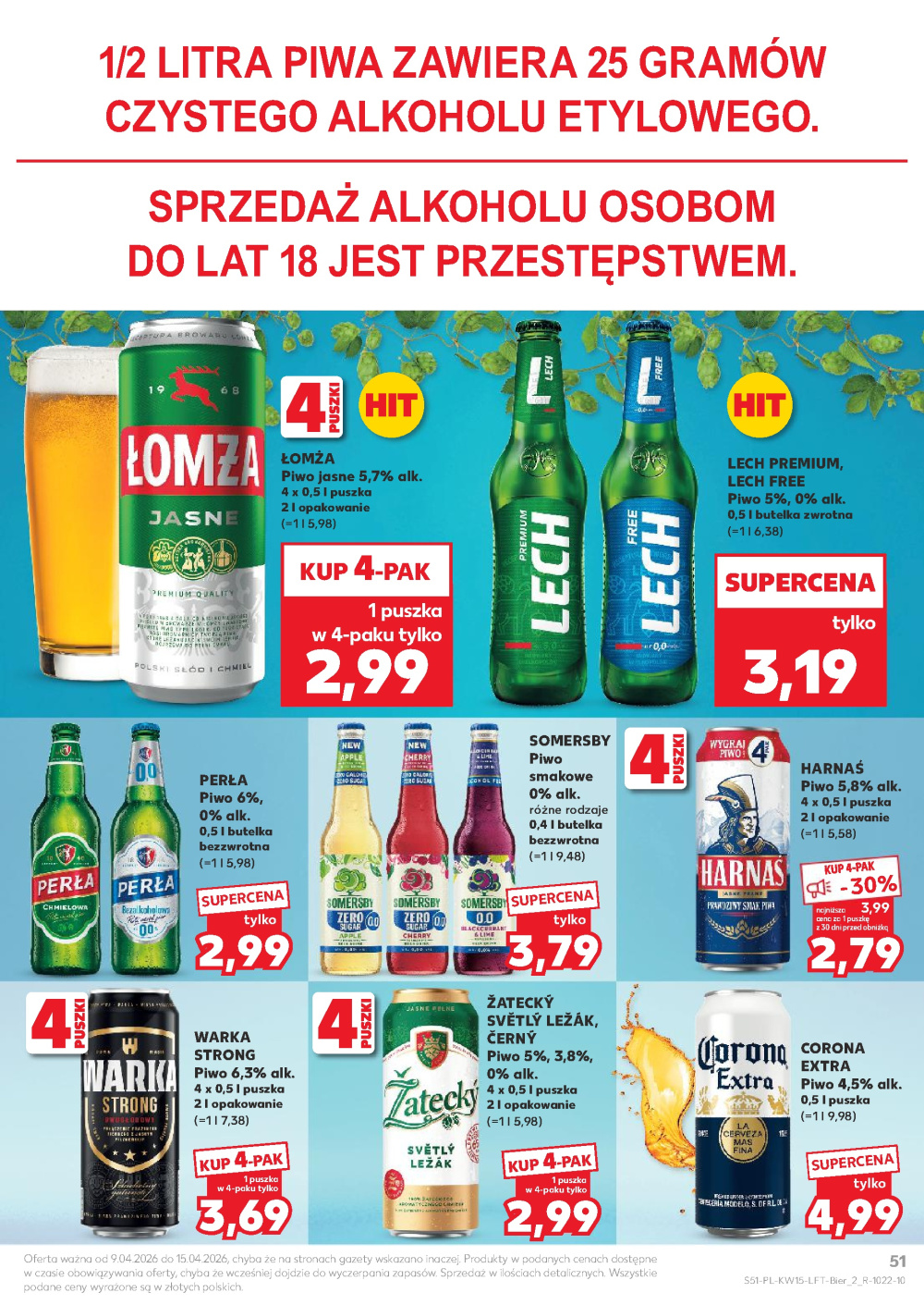 Leták Kaufland gazetka Hajnówka, Polsko - strana 51