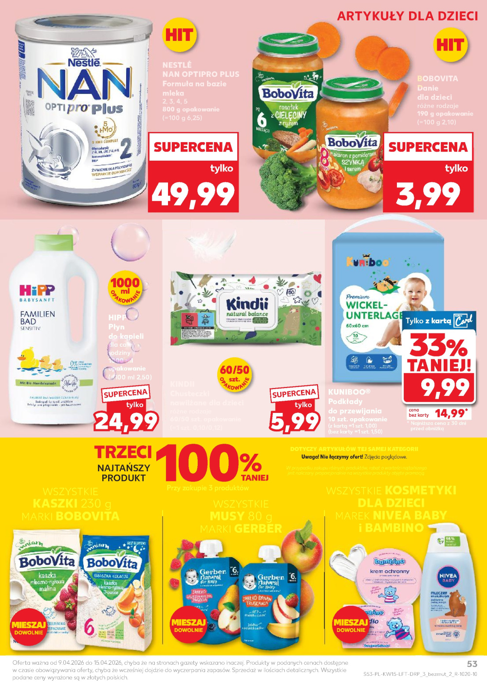 Leták Kaufland gazetka Mrągowo, Polsko - strana 53