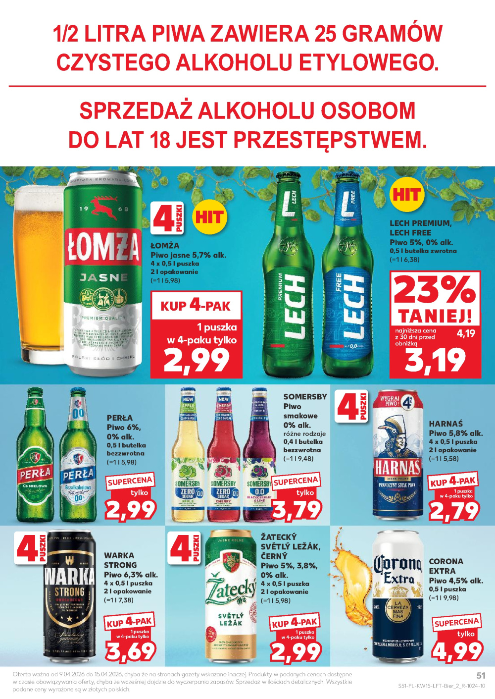 Leták Kaufland gazetka Ostrowiec Świętokrzyski, Polsko - strana 51