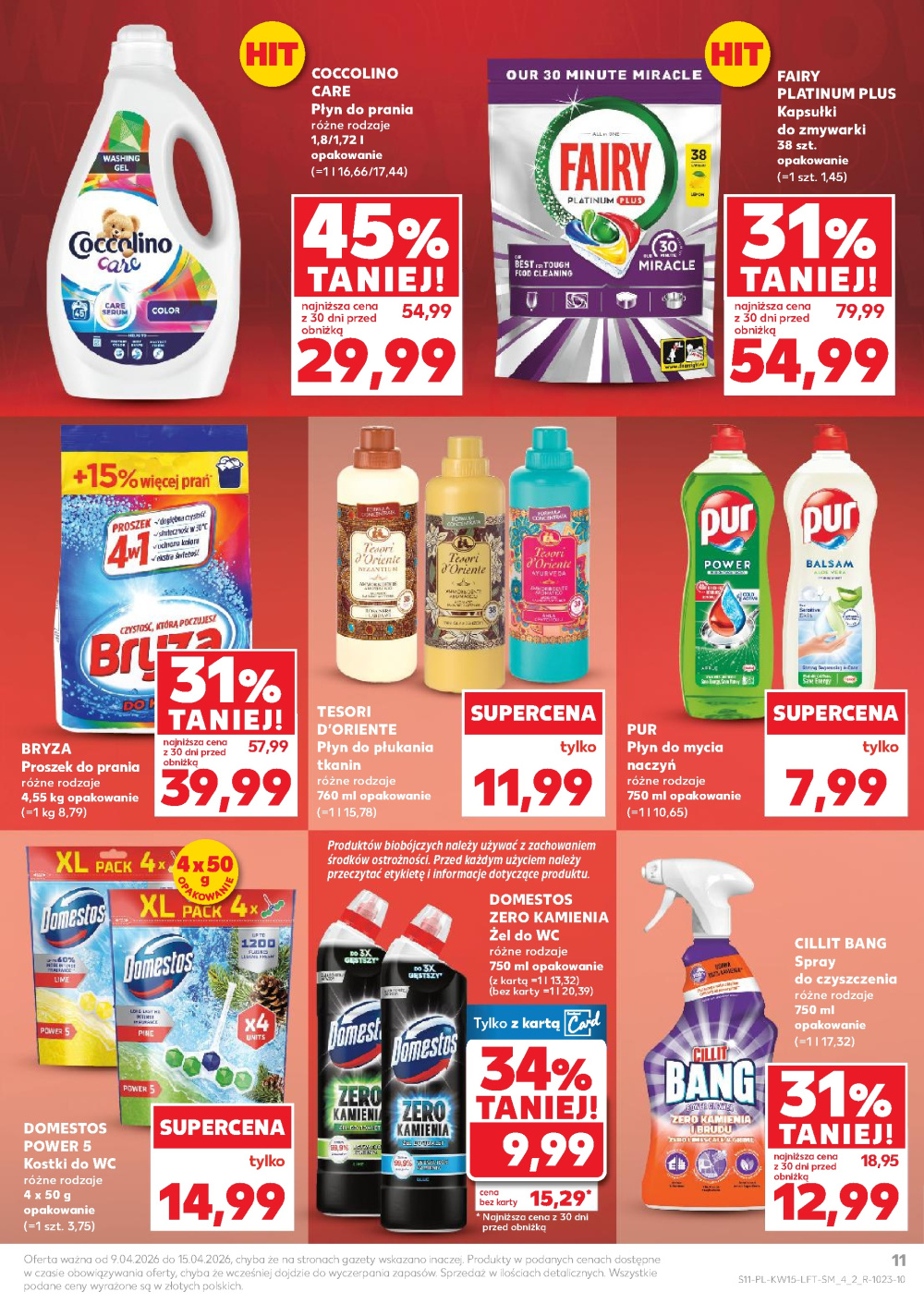 Leták Kaufland gazetka Racibórz, Polsko - strana 11