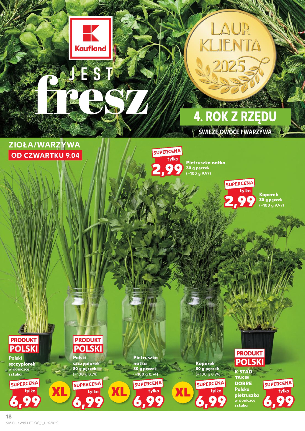 Leták Kaufland gazetka Racibórz, Polsko - strana 18