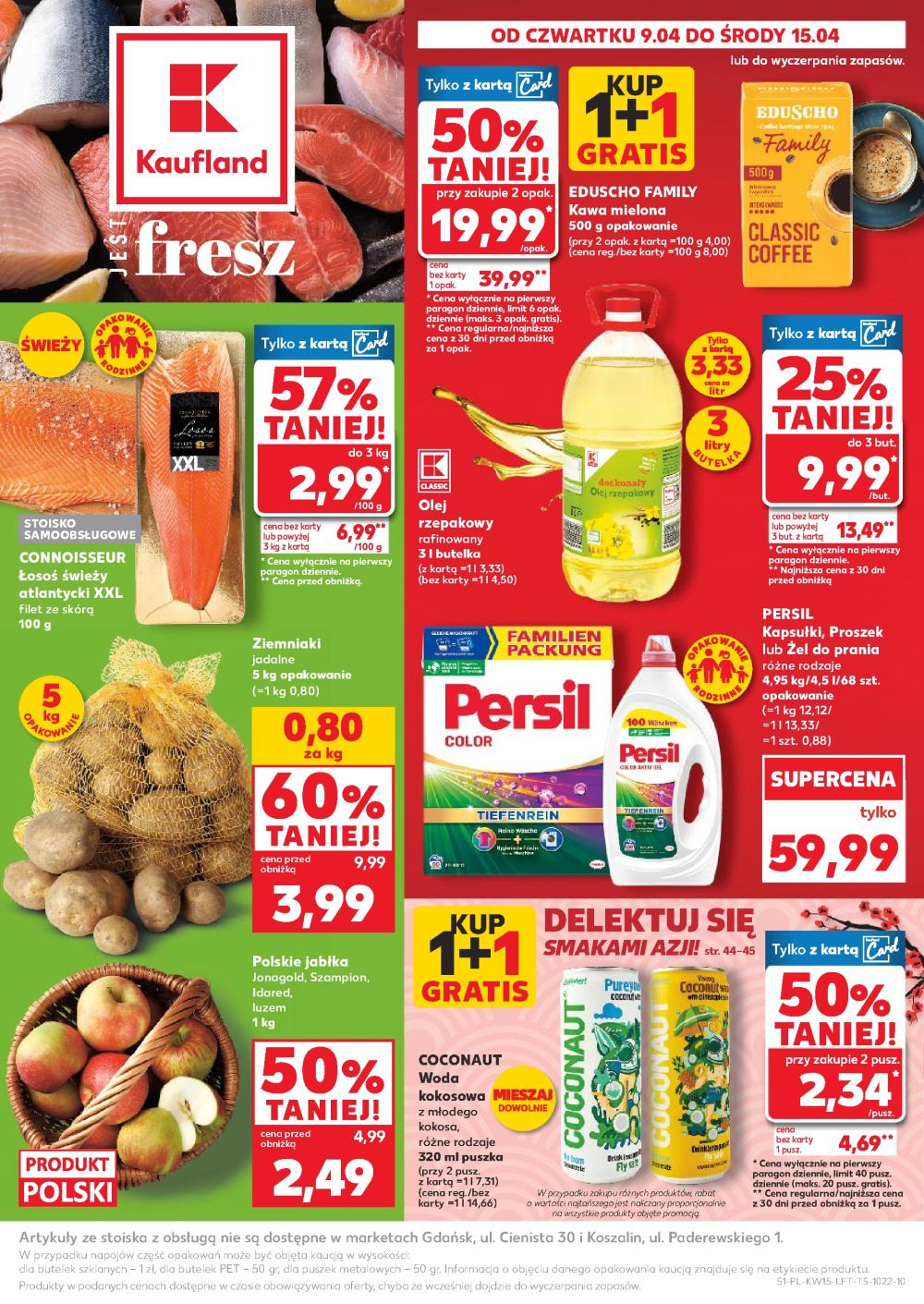 Leták Kaufland gazetka Racibórz, Polsko - strana 1