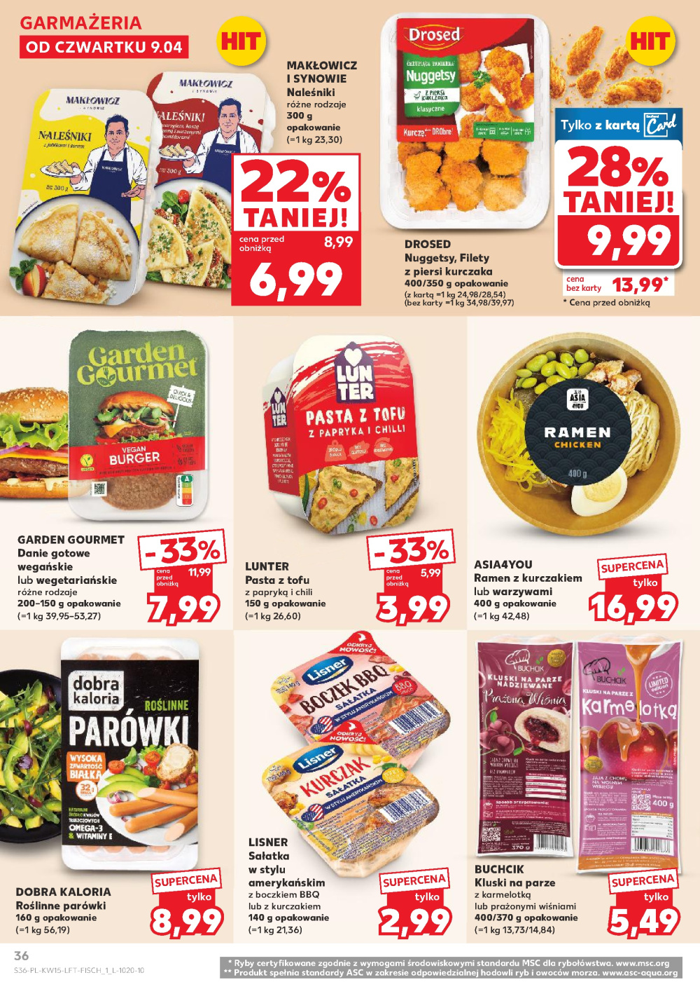 Leták Kaufland gazetka Racibórz, Polsko - strana 36