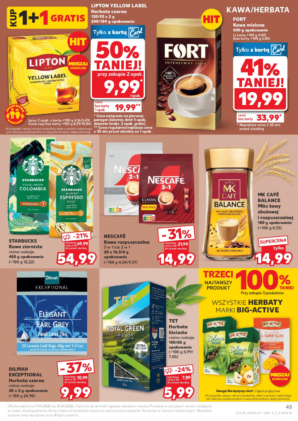 Leták Kaufland gazetka Racibórz, Polsko - strana 45