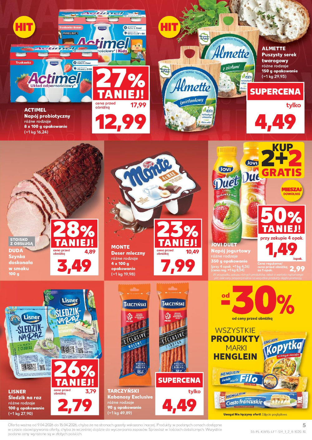 Leták Kaufland gazetka Racibórz, Polsko - strana 5