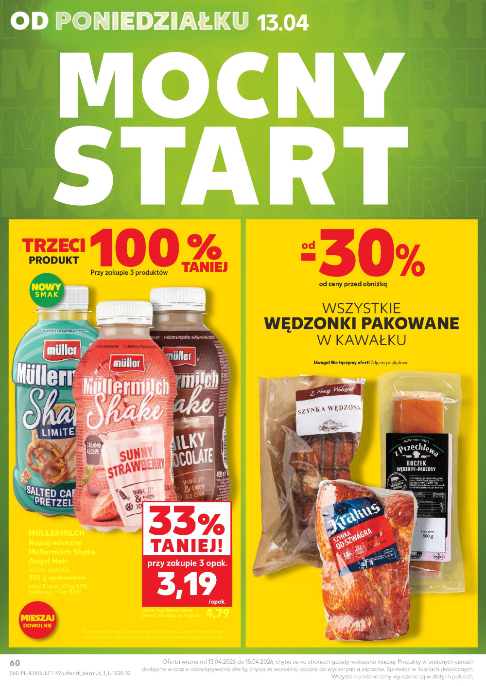 Leták Kaufland gazetka Racibórz, Polsko - strana 60