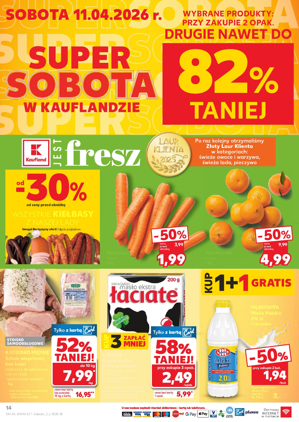 Leták Kaufland gazetka Wołomin, Polsko - strana 14