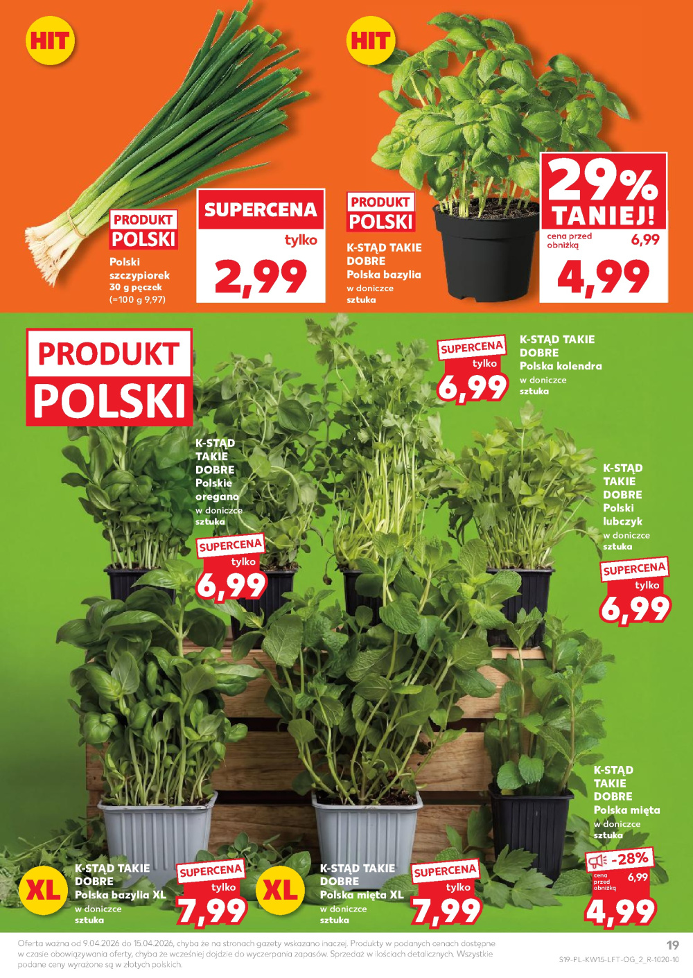 Leták Kaufland gazetka Wołomin, Polsko - strana 19