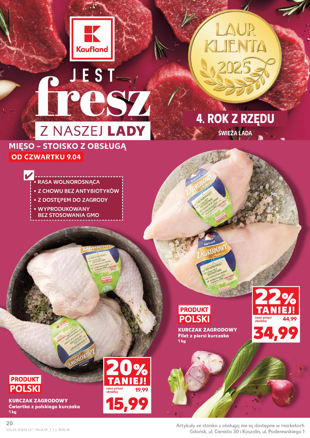 Leták Kaufland gazetka Wołomin, Polsko - strana 20