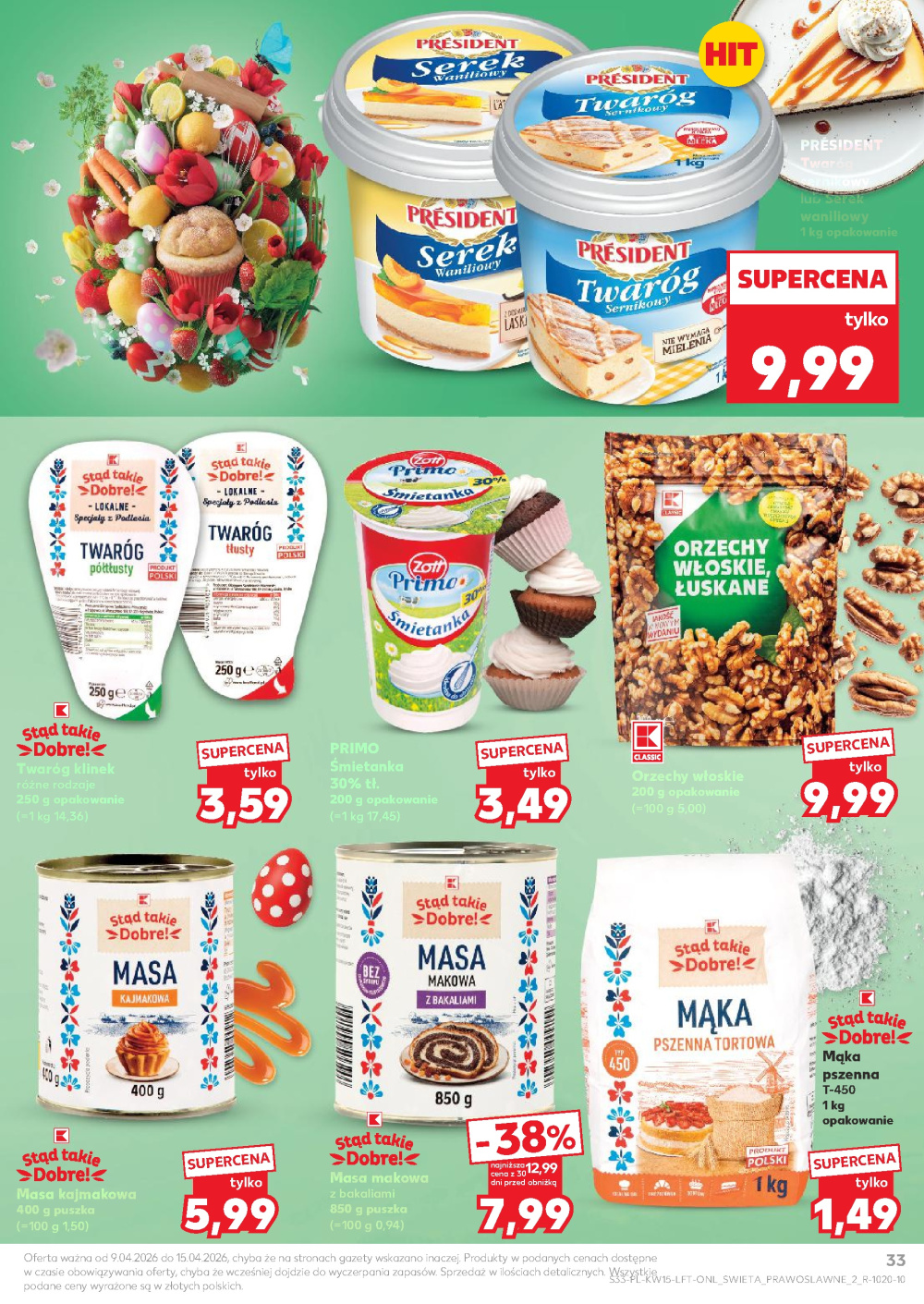 Leták Kaufland gazetka Wołomin, Polsko - strana 33