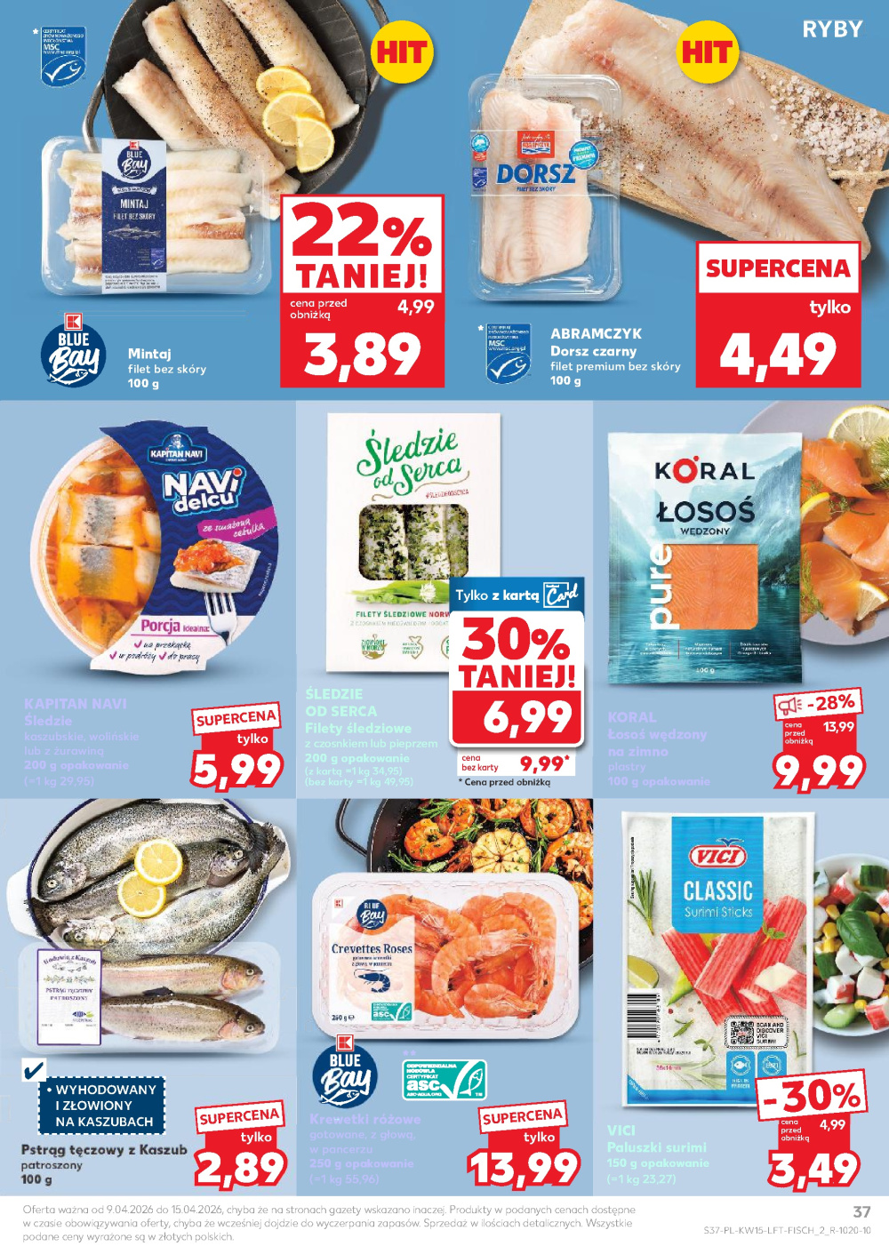 Leták Kaufland gazetka Wołomin, Polsko - strana 37