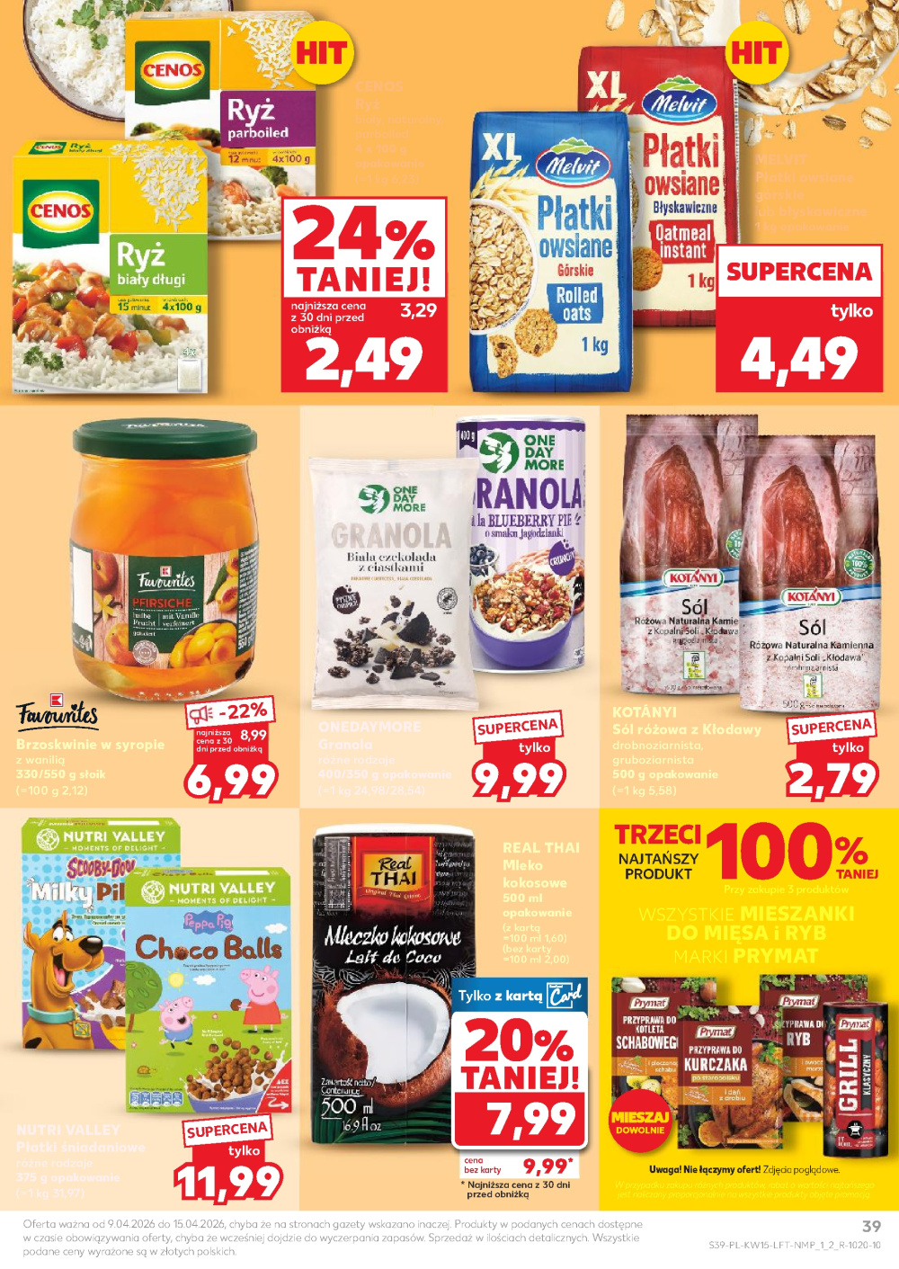 Leták Kaufland gazetka Wołomin, Polsko - strana 39