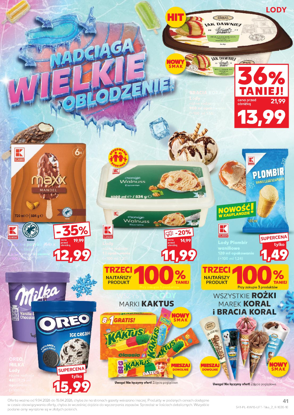 Leták Kaufland gazetka Wołomin, Polsko - strana 41
