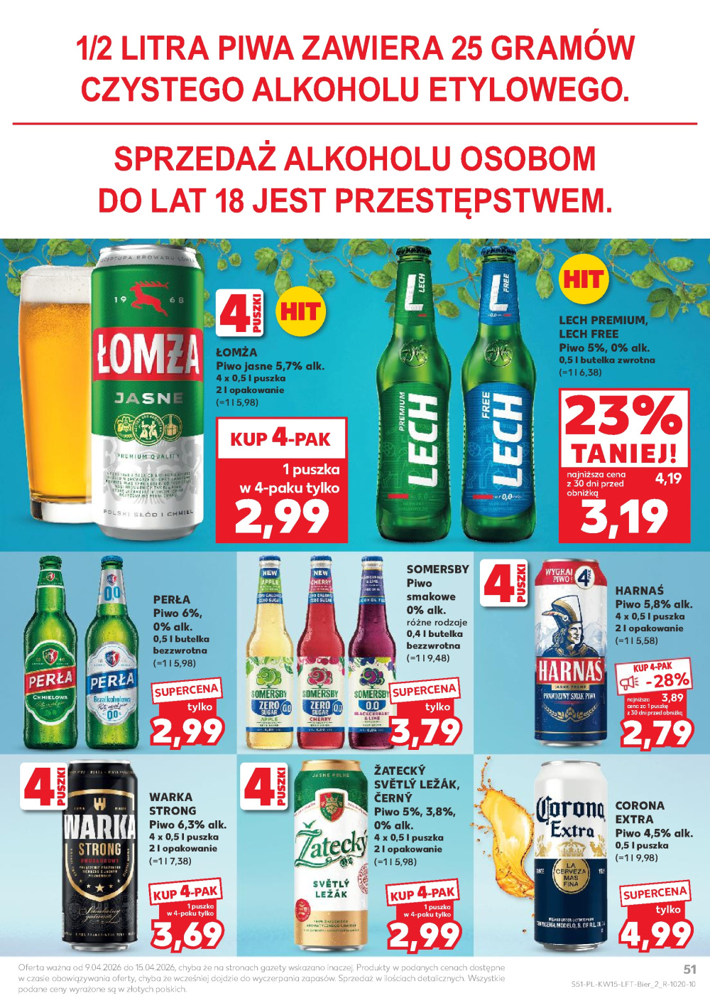 Leták Kaufland gazetka Wołomin, Polsko - strana 51