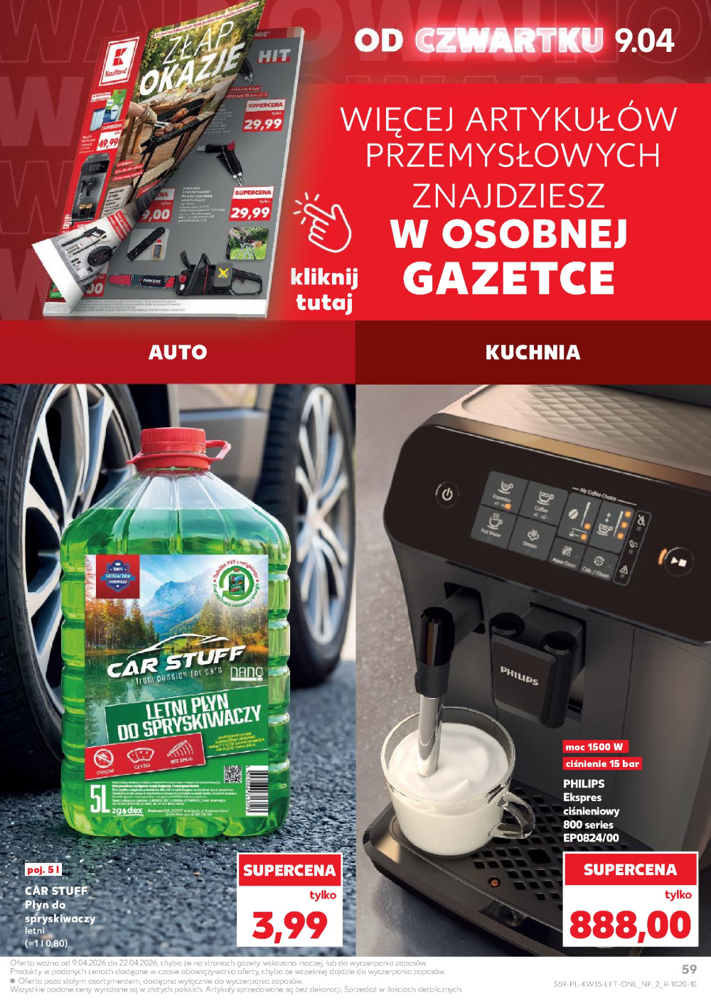 Leták Kaufland gazetka Wołomin, Polsko - strana 59