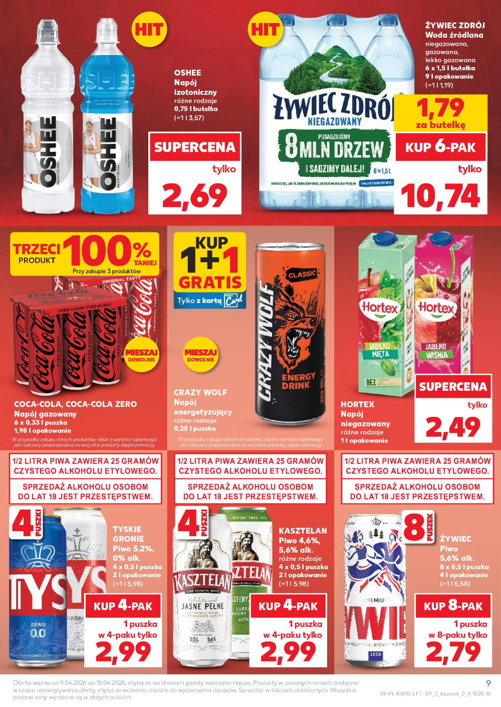 Leták Kaufland gazetka Wołomin, Polsko - strana 9