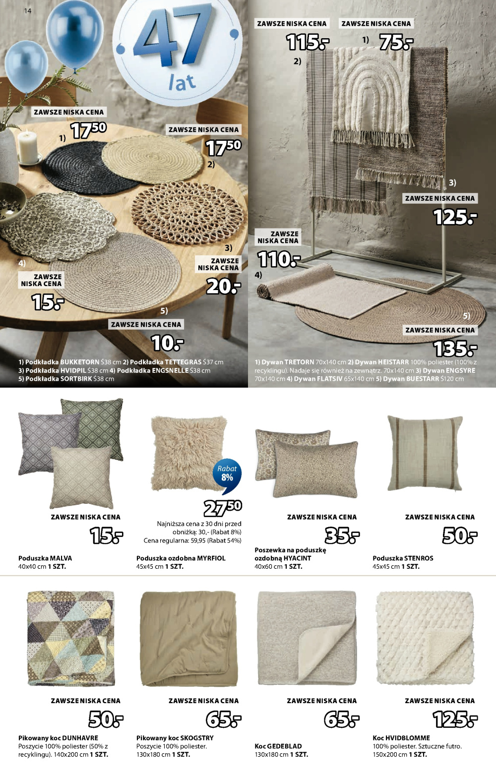 Leták Jysk gazetka, Polsko - strana 15