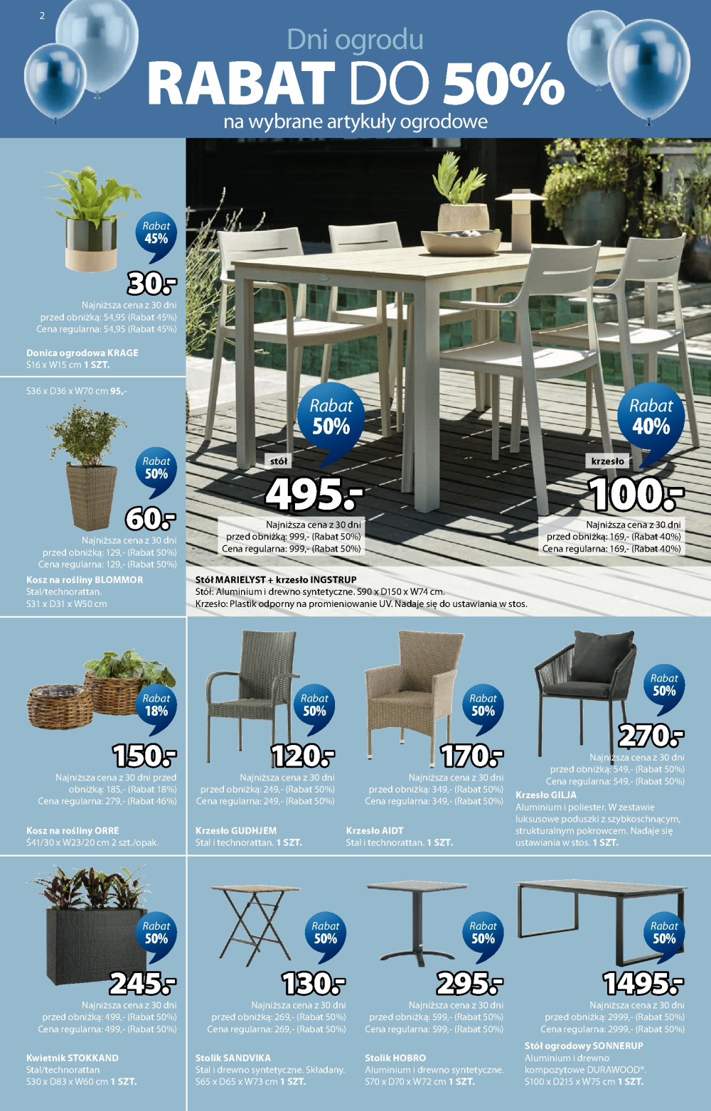 Leták Jysk gazetka, Polsko - strana 3