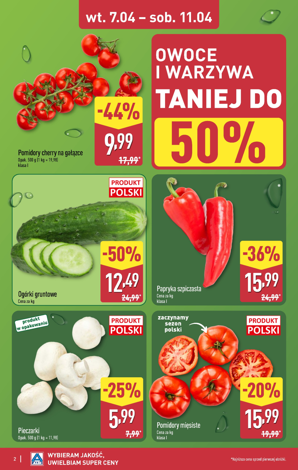 Leták Aldi offerta, Polsko - strana 2